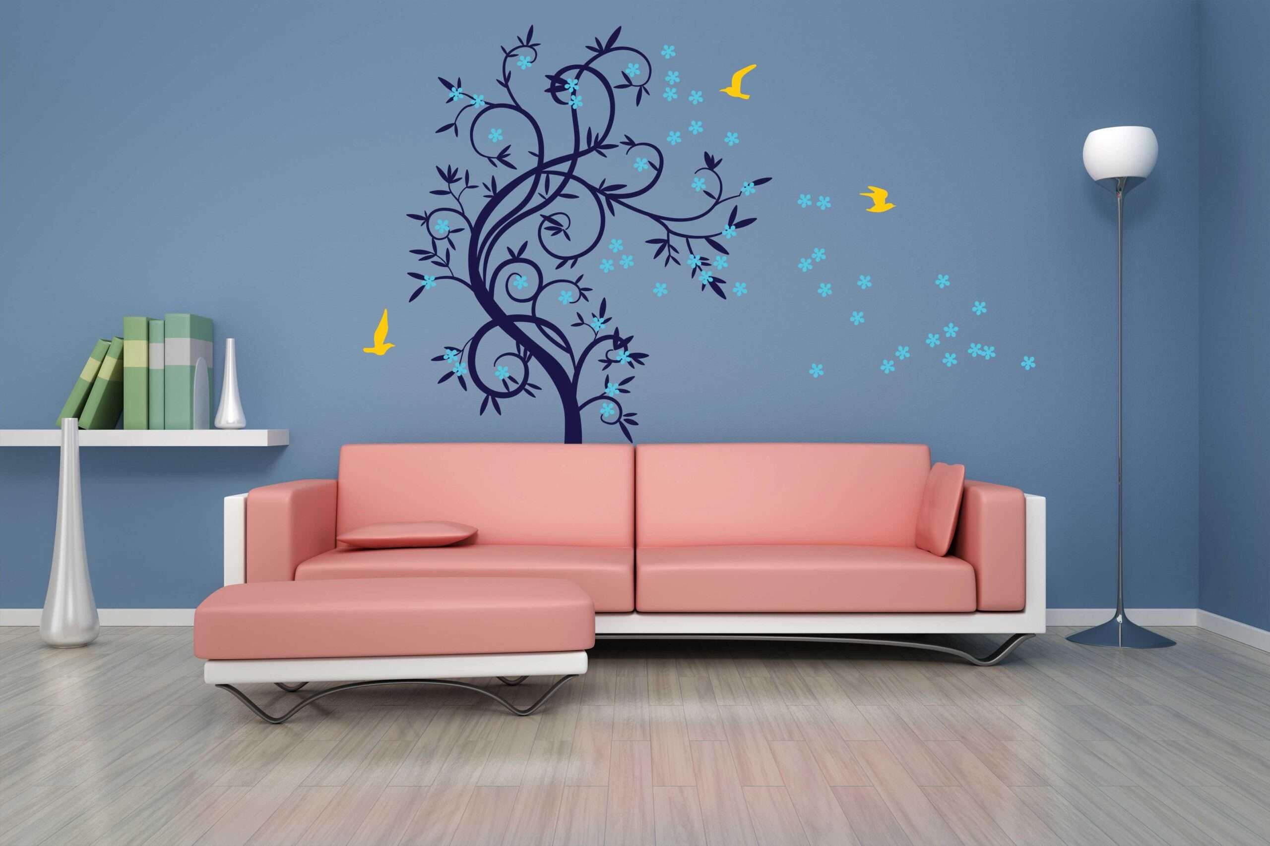 Wall Stickers for Living Room Interior Design