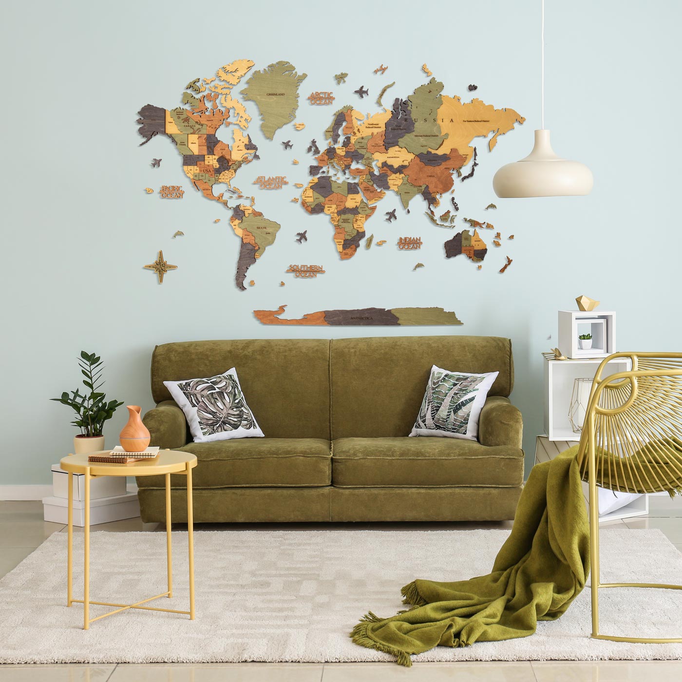 Wall Stickers for Living Room Interior Design